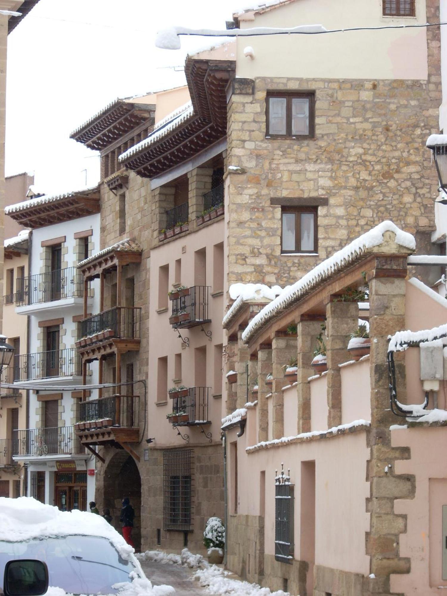 Hotel Jaime I Mora de Rubielos Bagian luar foto