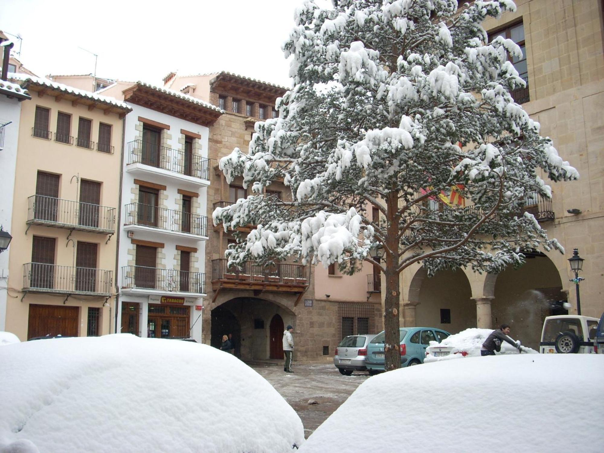 Hotel Jaime I Mora de Rubielos Bagian luar foto